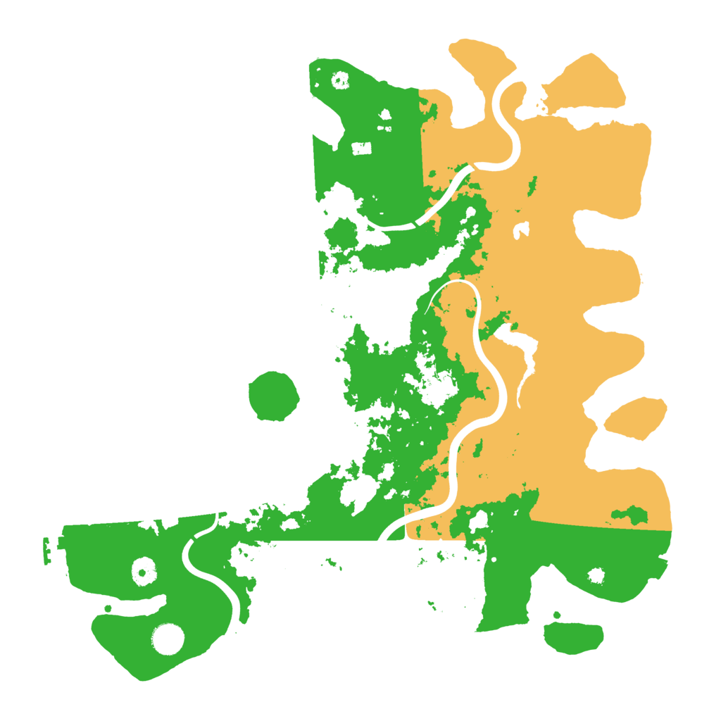 Biome Rust Map: Procedural Map, Size: 4000, Seed: 559056596