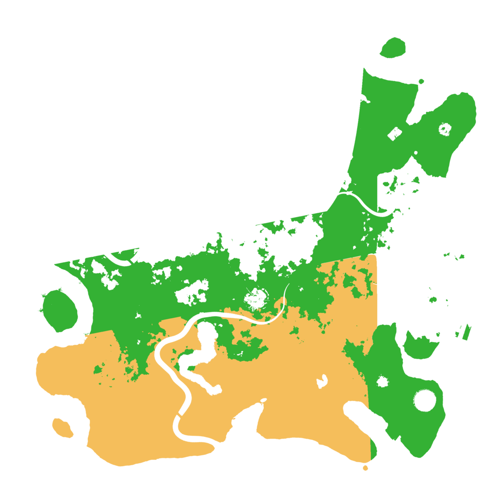 Biome Rust Map: Procedural Map, Size: 4000, Seed: 713389935
