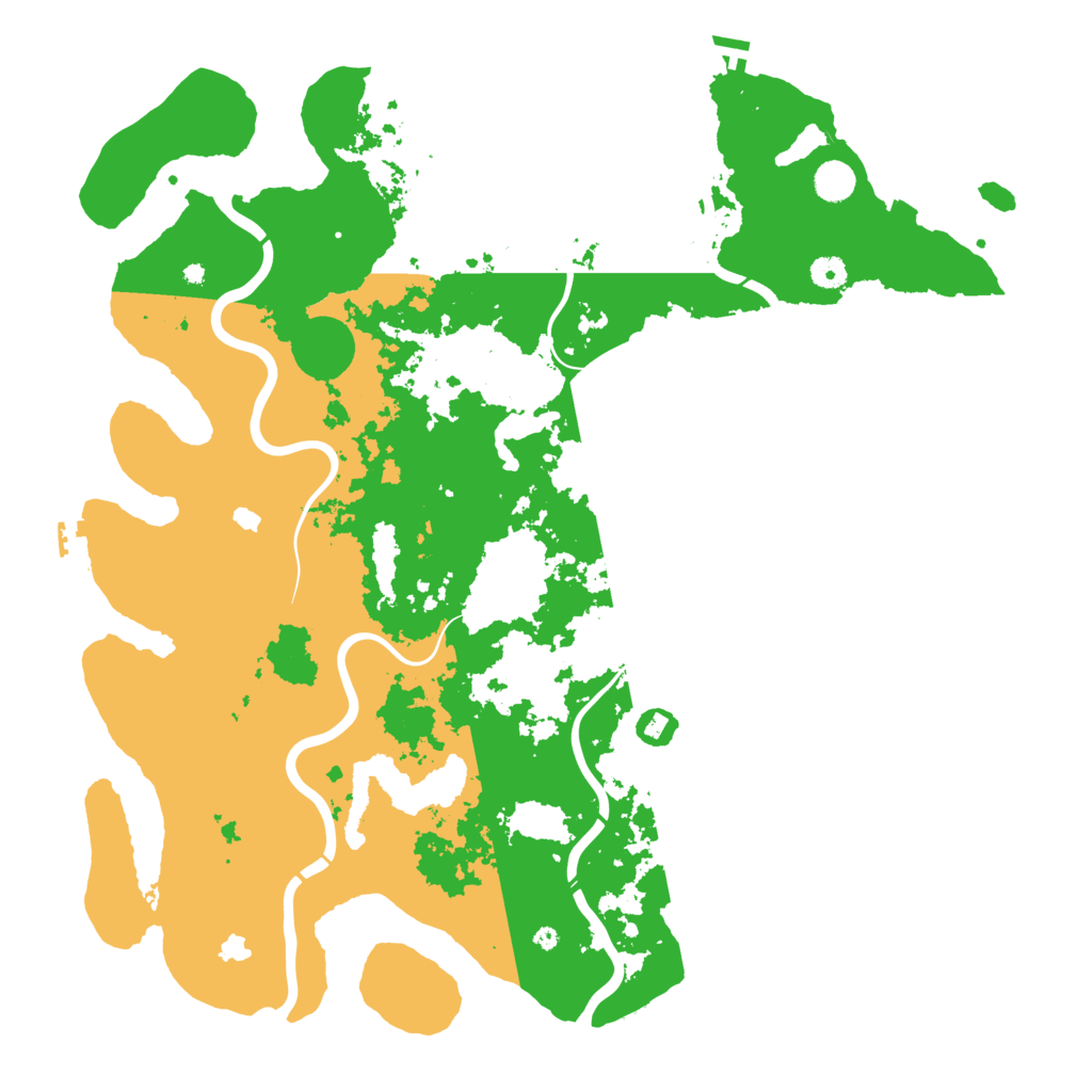 Biome Rust Map: Procedural Map, Size: 4750, Seed: 562639332