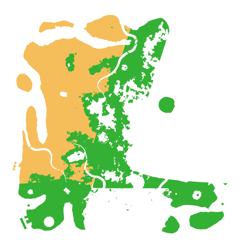 Biome Rust Map: Procedural Map, Size: 4250, Seed: 53090000