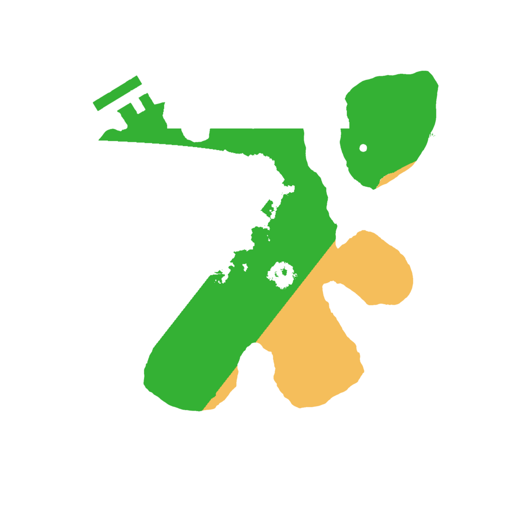 Biome Rust Map: Procedural Map, Size: 2000, Seed: 652981