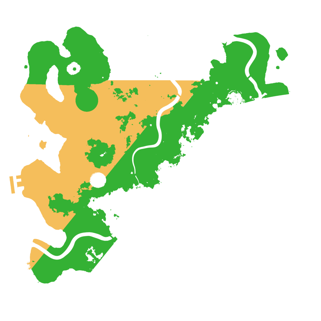 Biome Rust Map: Procedural Map, Size: 3750, Seed: 310692096