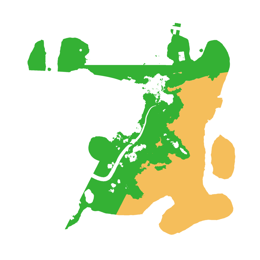 Biome Rust Map: Procedural Map, Size: 3000, Seed: 917307383