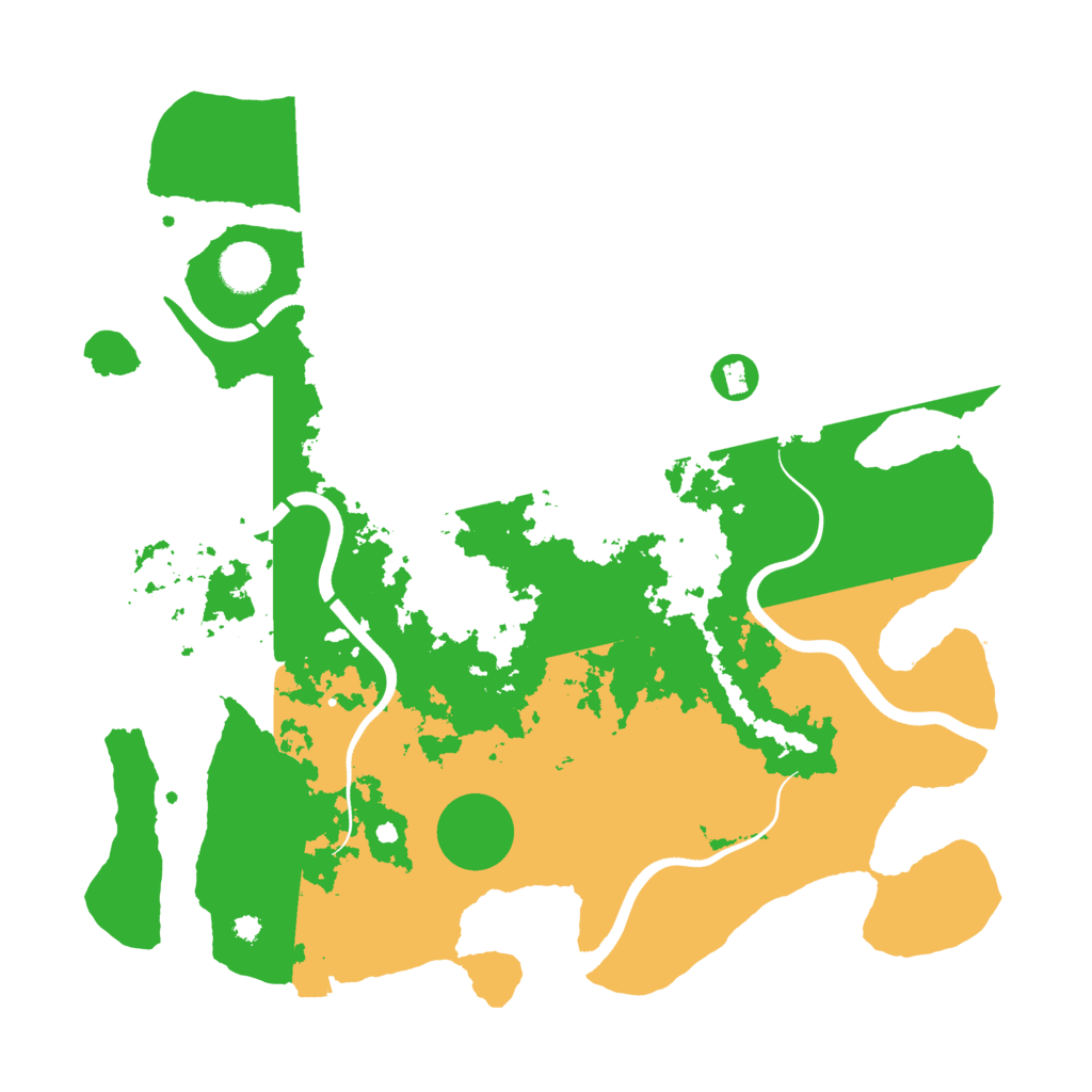 Biome Rust Map: Procedural Map, Size: 3750, Seed: 2127985794