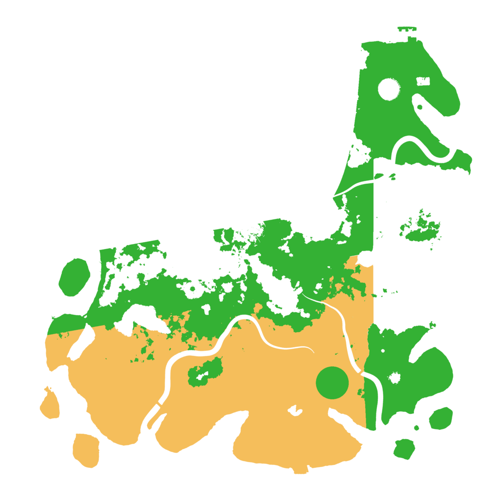 Biome Rust Map: Procedural Map, Size: 4020, Seed: 4020