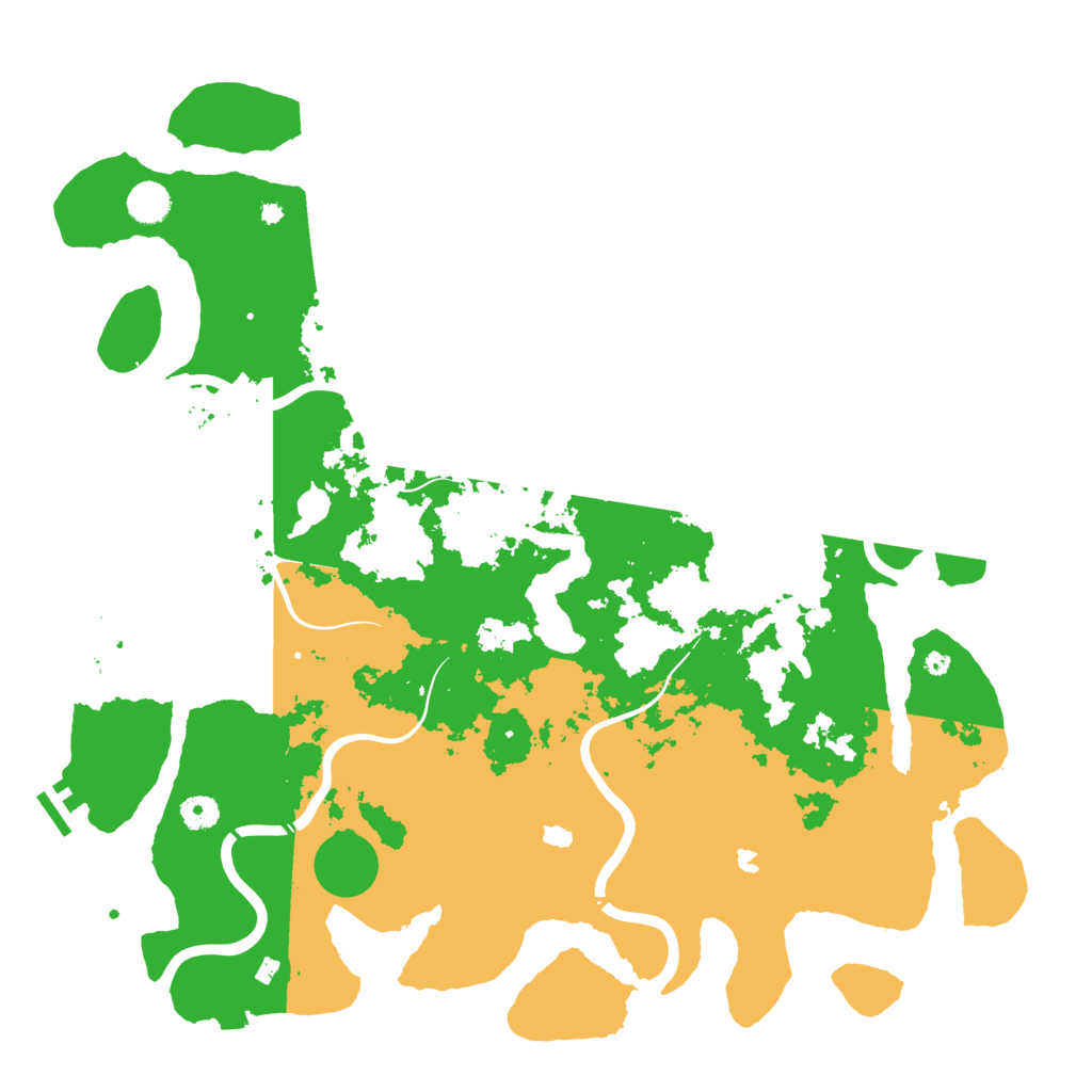 Biome Rust Map: Procedural Map, Size: 4500, Seed: 283952711