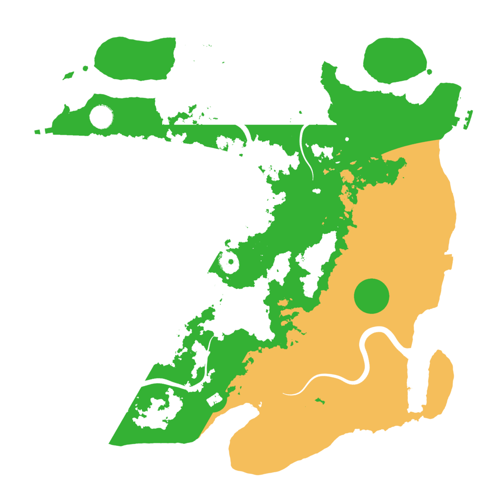 Biome Rust Map: Procedural Map, Size: 3750, Seed: 1548757314