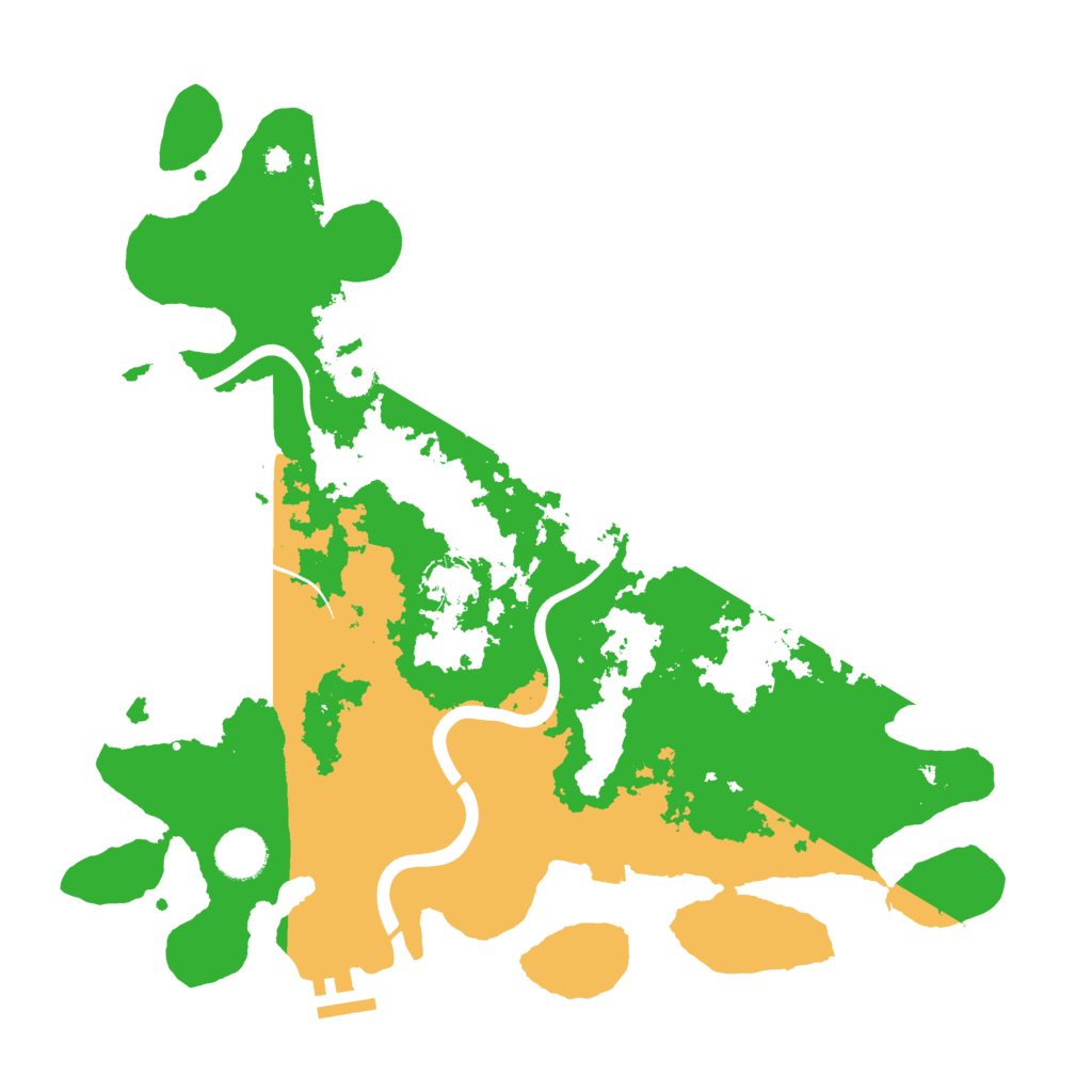 Biome Rust Map: Procedural Map, Size: 3750, Seed: 7645692