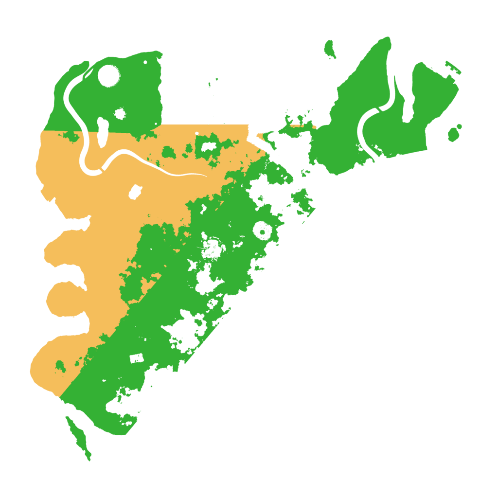 Biome Rust Map: Procedural Map, Size: 4000, Seed: 3719456