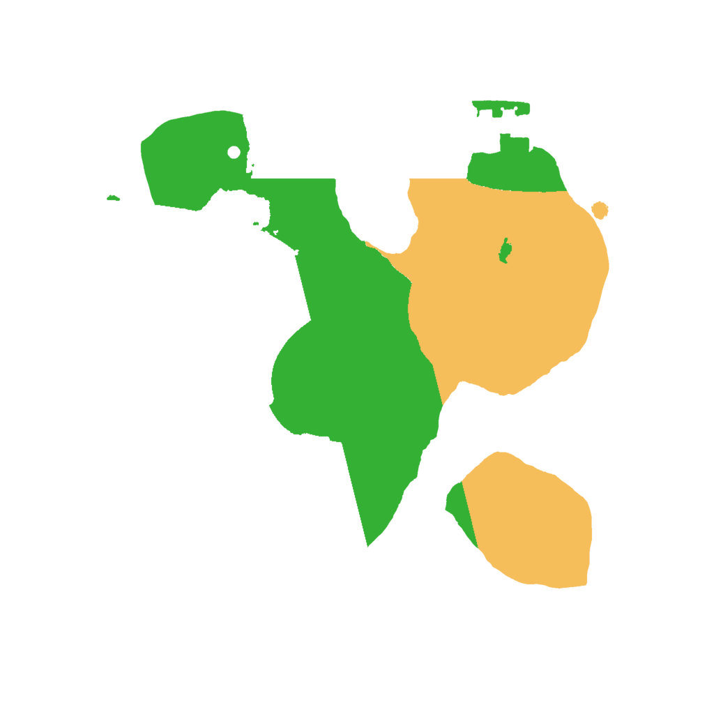 Biome Rust Map: Procedural Map, Size: 1700, Seed: 128611919