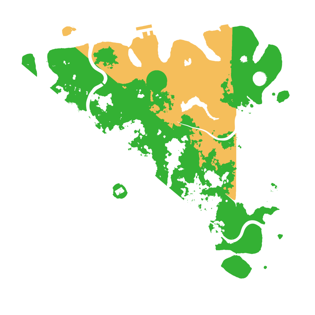 Biome Rust Map: Procedural Map, Size: 4000, Seed: 849199568
