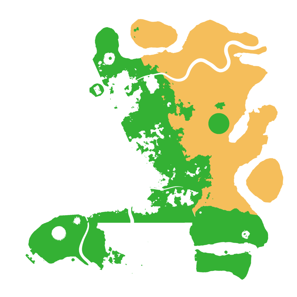 Biome Rust Map: Procedural Map, Size: 3750, Seed: 1446767738