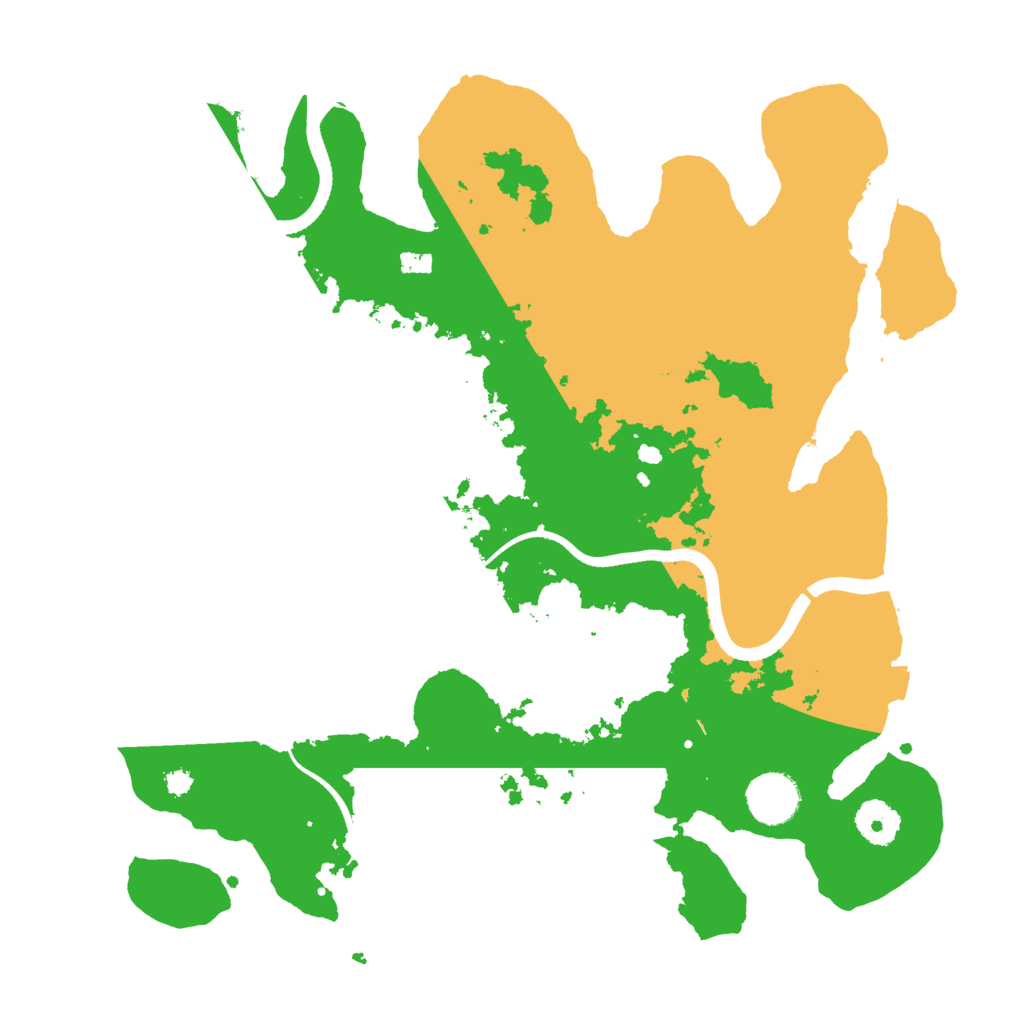 Biome Rust Map: Procedural Map, Size: 3500, Seed: 1646272140