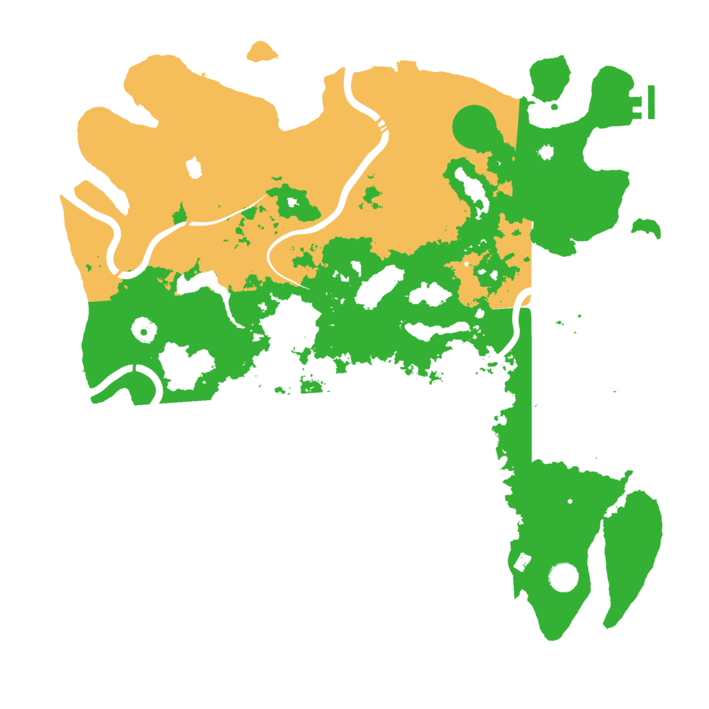 Biome Rust Map: Procedural Map, Size: 4250, Seed: 1566810276