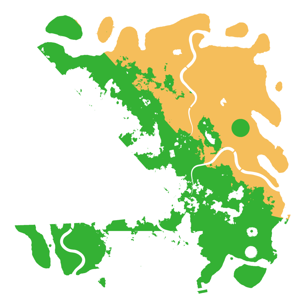 Biome Rust Map: Procedural Map, Size: 4500, Seed: 859612959