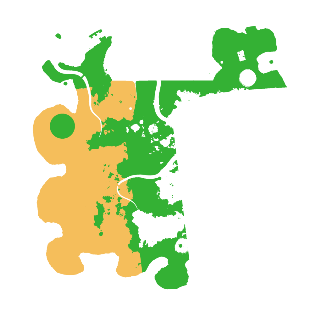 Biome Rust Map: Procedural Map, Size: 3400, Seed: 786786