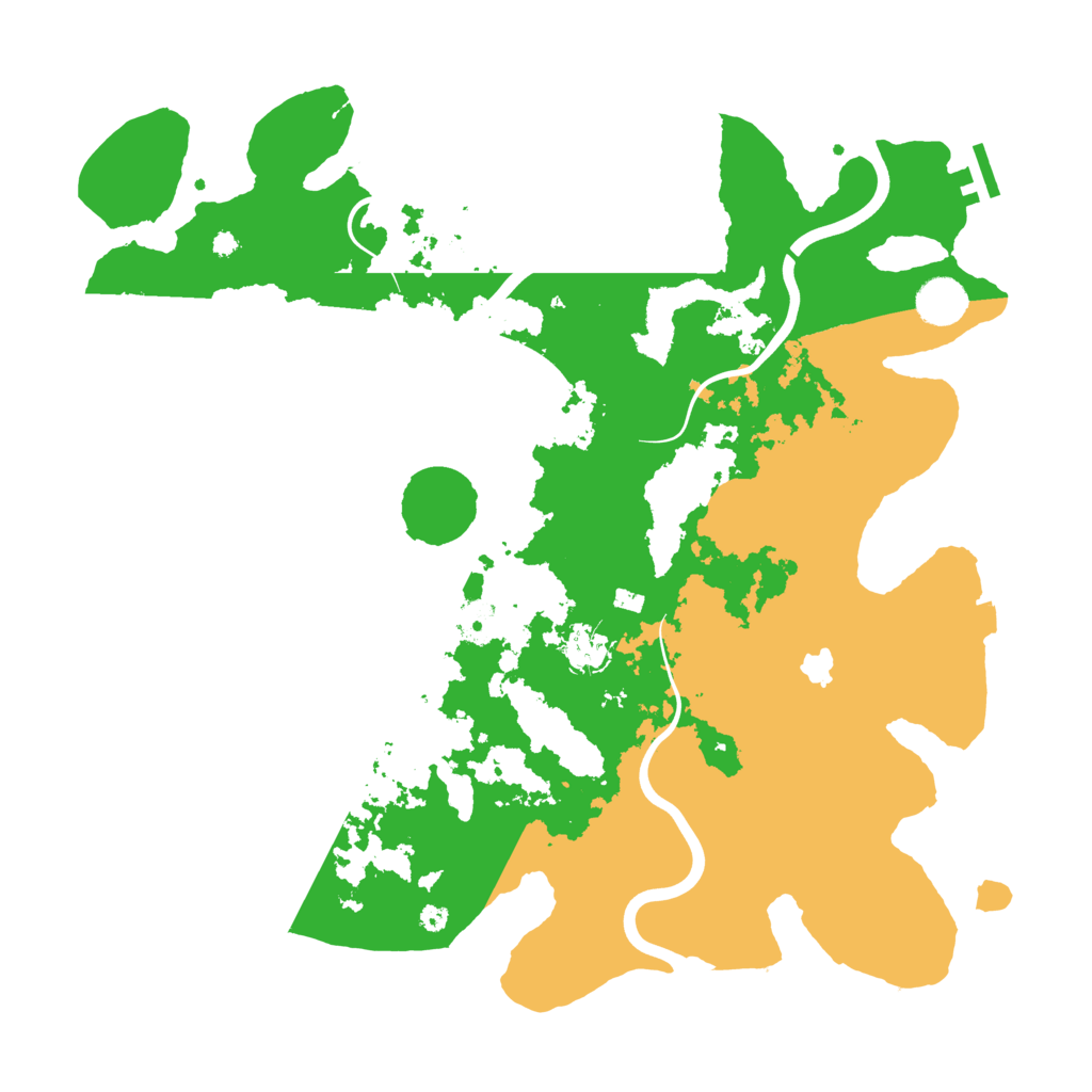 Biome Rust Map: Procedural Map, Size: 4000, Seed: 917307383