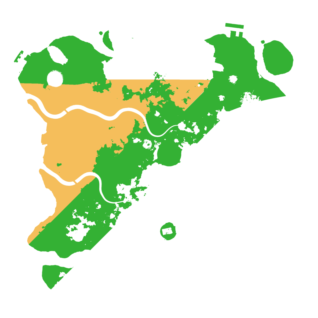 Biome Rust Map: Procedural Map, Size: 3500, Seed: 1719513395