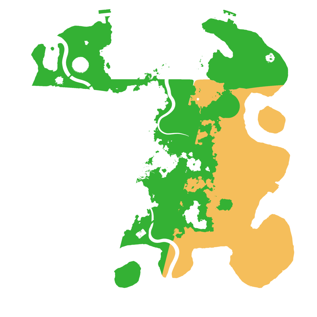 Biome Rust Map: Procedural Map, Size: 3575, Seed: 3330