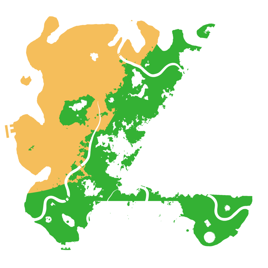 Biome Rust Map: Procedural Map, Size: 4250, Seed: 1330643857