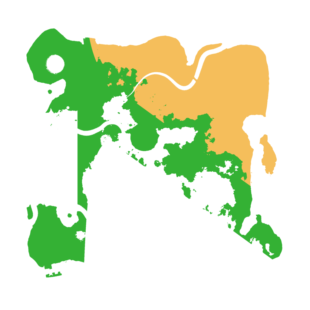 Biome Rust Map: Procedural Map, Size: 3000, Seed: 269700398