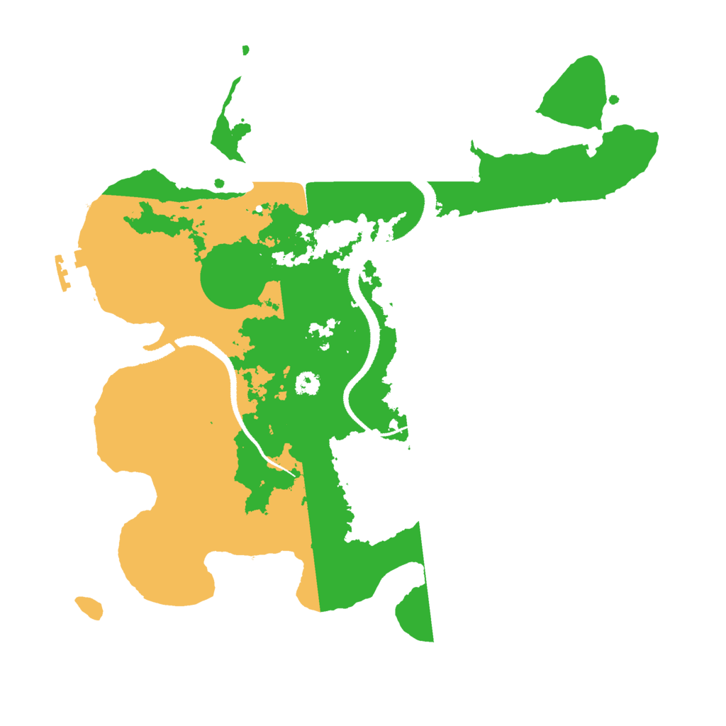 Biome Rust Map: Procedural Map, Size: 3000, Seed: 786786