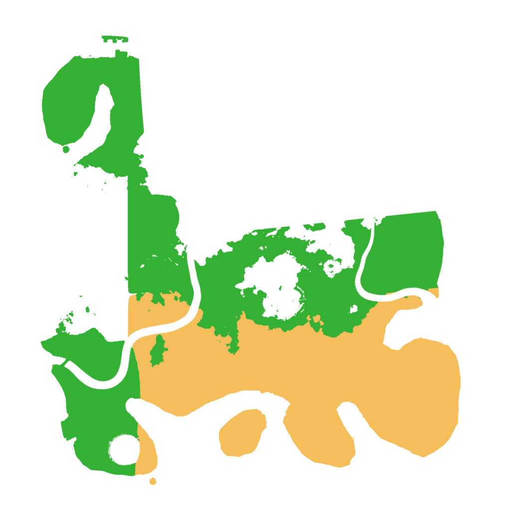 Biome Rust Map: Procedural Map, Size: 2950, Seed: 31000