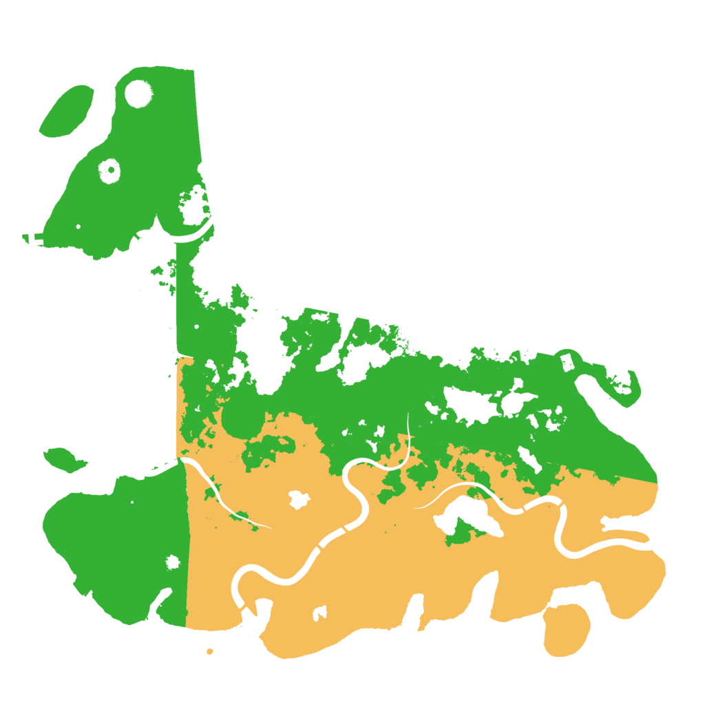 Biome Rust Map: Procedural Map, Size: 4500, Seed: 899959939