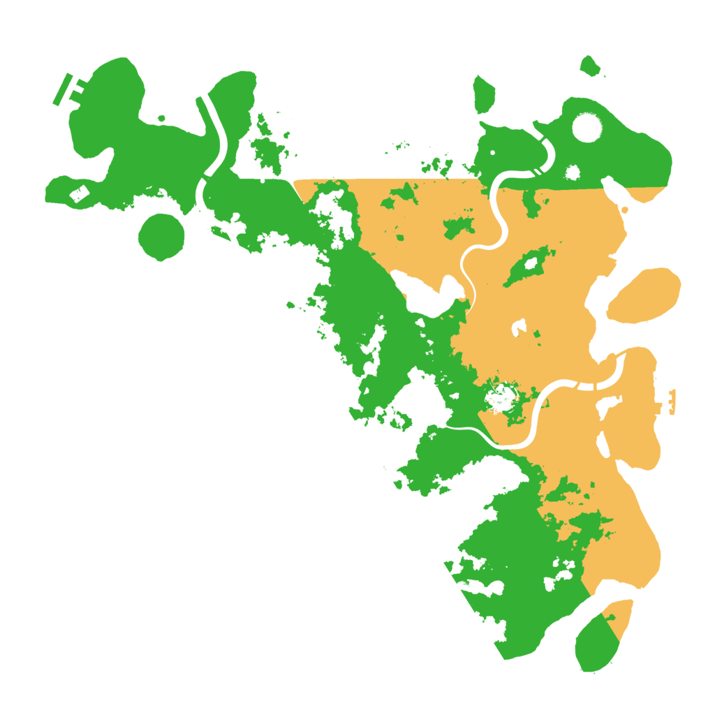 Biome Rust Map: Procedural Map, Size: 4250, Seed: 1621523868