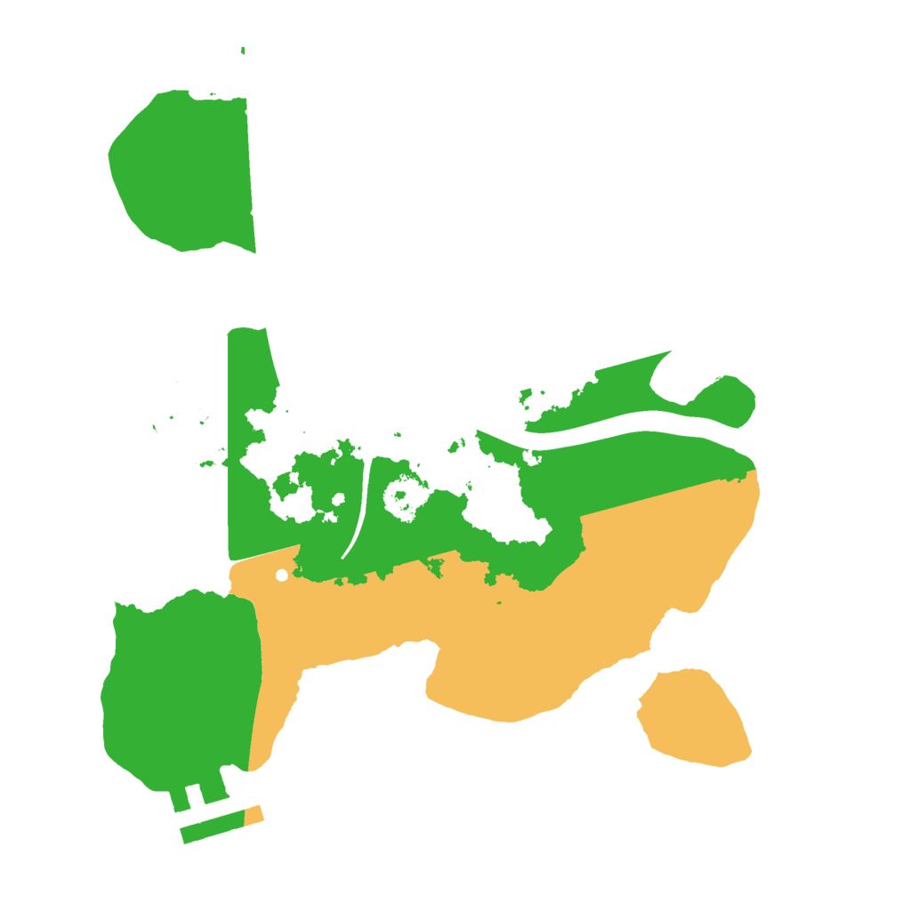 Biome Rust Map: Procedural Map, Size: 2200, Seed: 1803343540