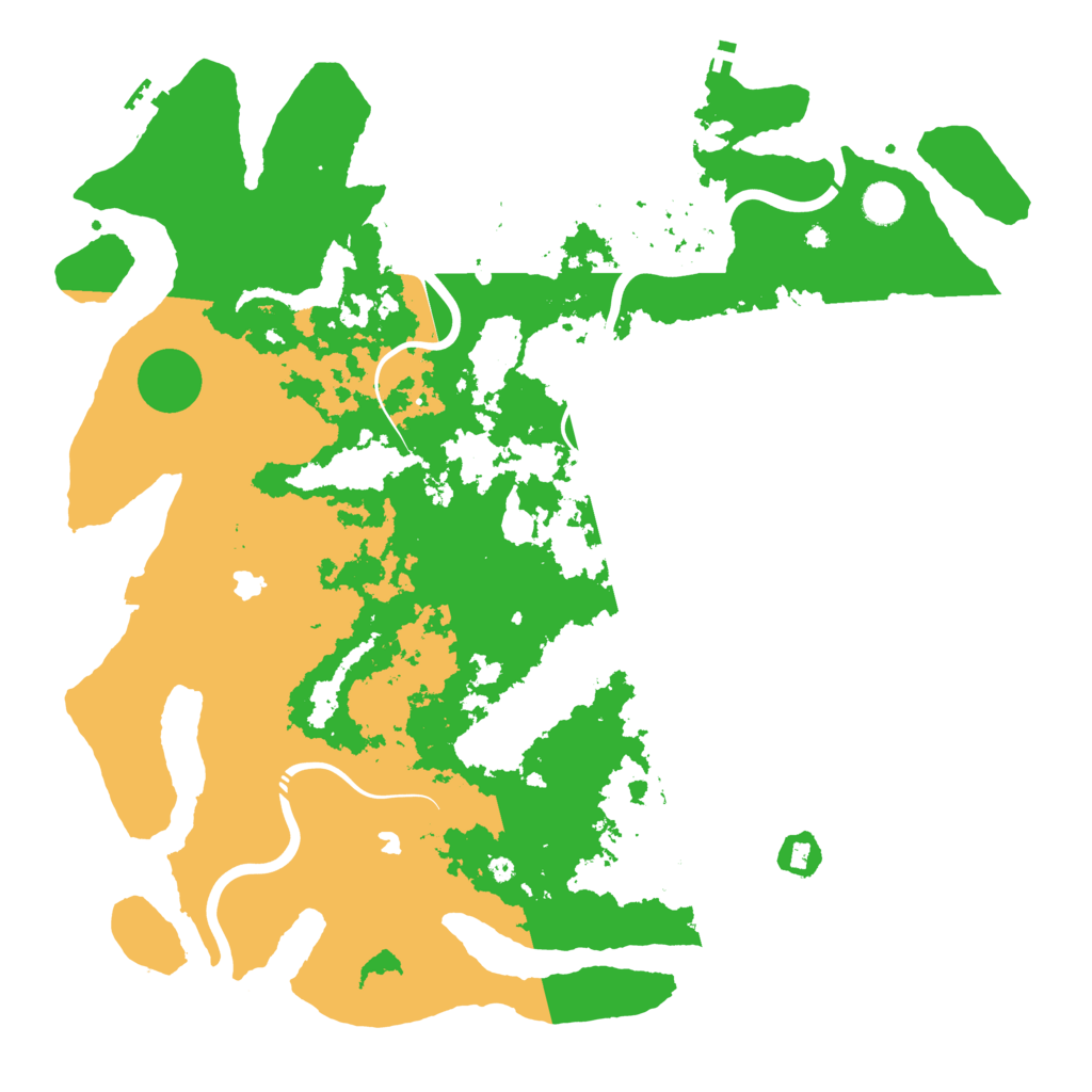 Biome Rust Map: Procedural Map, Size: 4500, Seed: 476447053