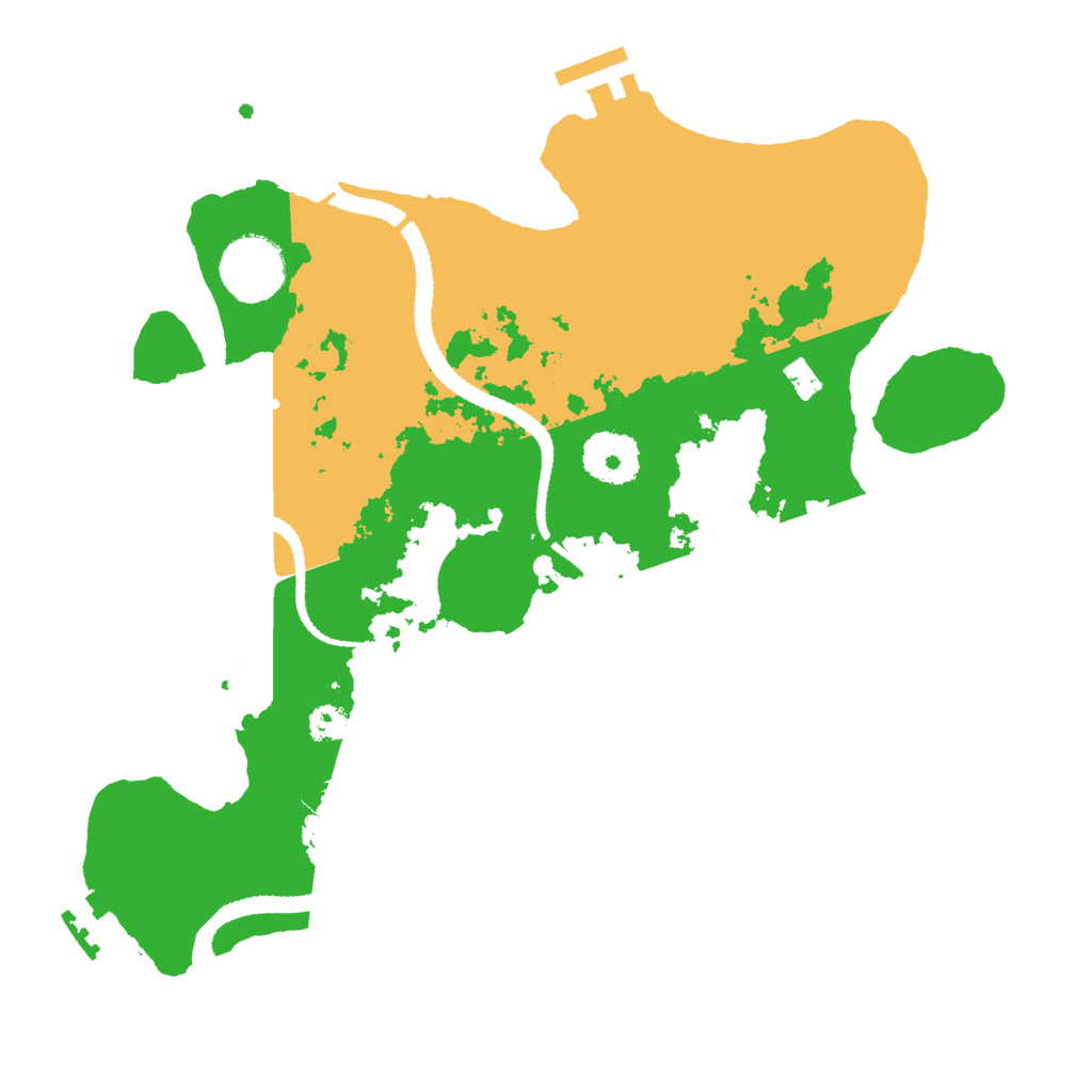 Biome Rust Map: Procedural Map, Size: 3000, Seed: 1634905241