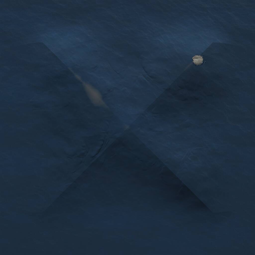 Rust Map: Procedural Map, Size: 1000, Seed: 12325, 1 Monuments