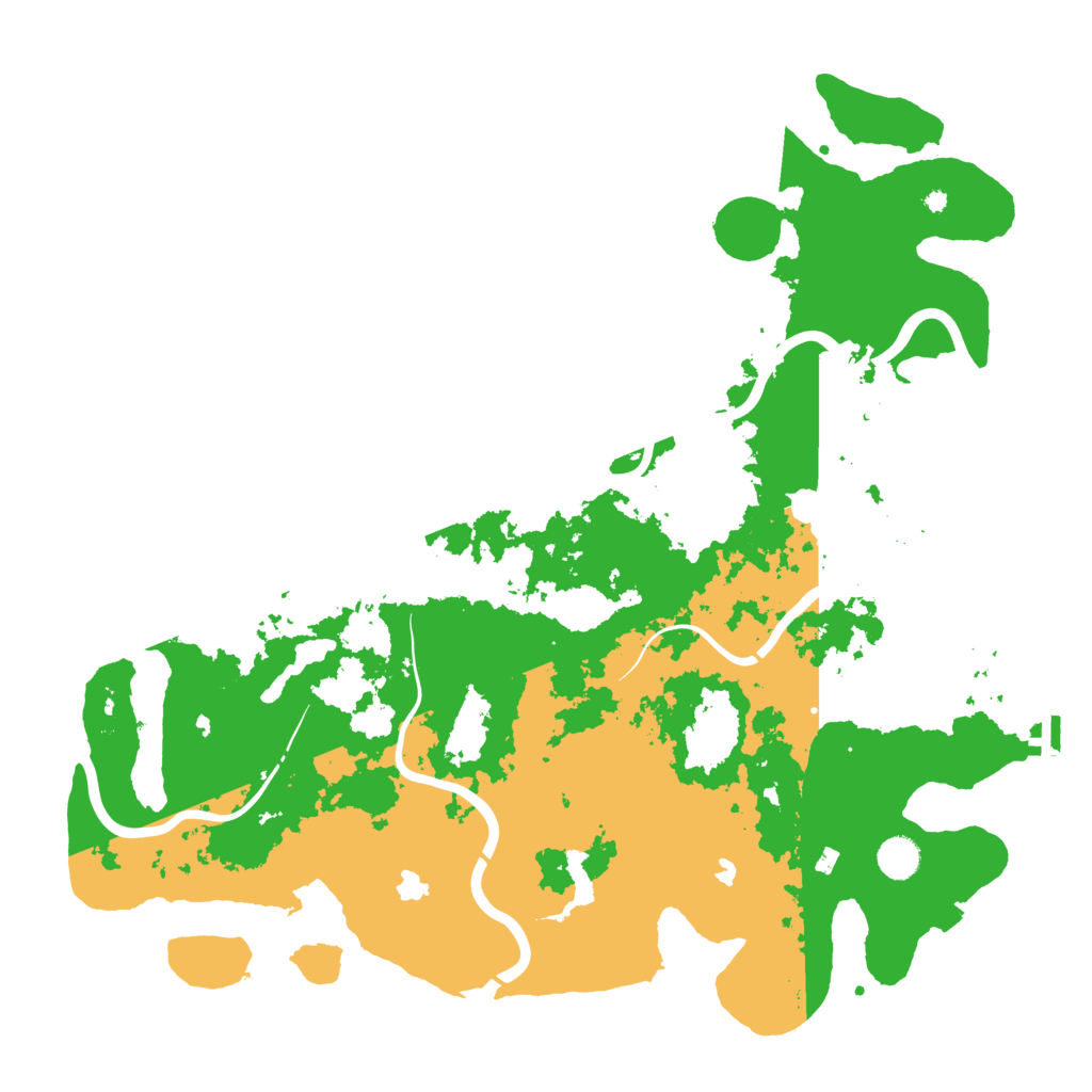 Biome Rust Map: Procedural Map, Size: 4500, Seed: 1718041019