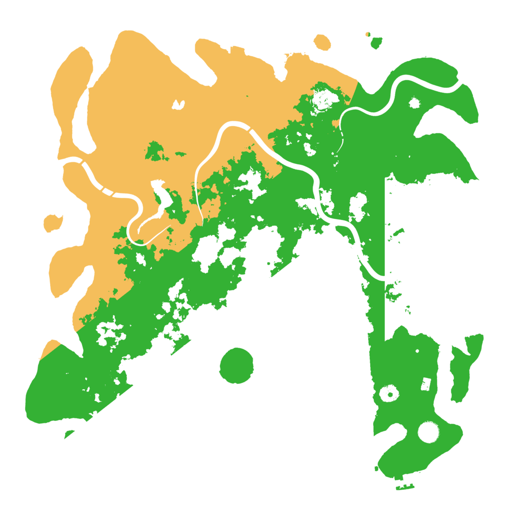 Biome Rust Map: Procedural Map, Size: 4250, Seed: 84521