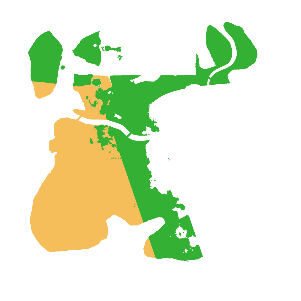 Biome Rust Map: Procedural Map, Size: 2750, Seed: 511391732