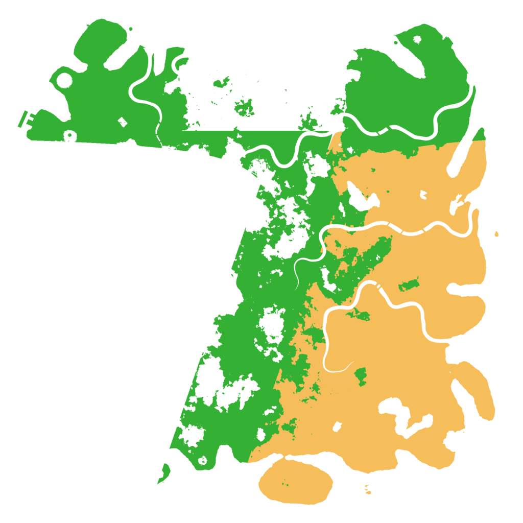 Biome Rust Map: Procedural Map, Size: 6000, Seed: 1137756793