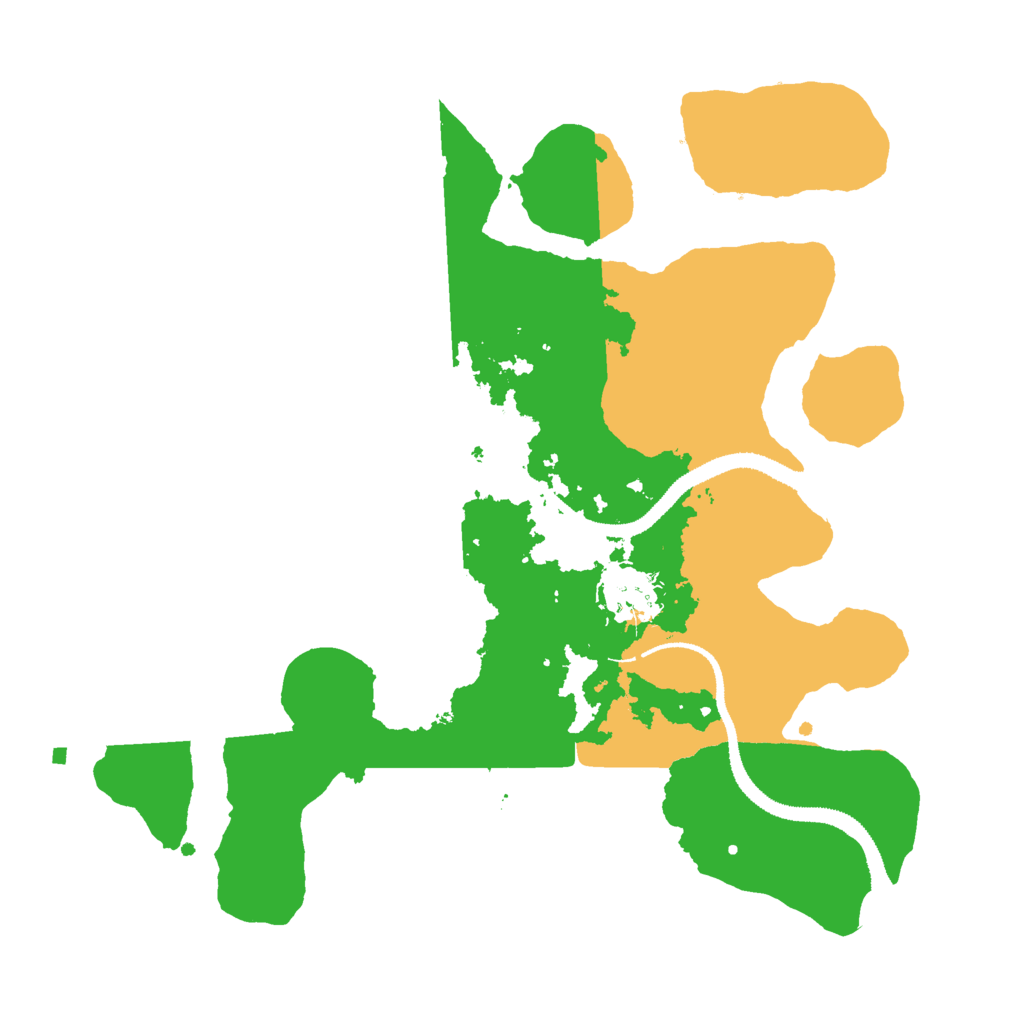 Biome Rust Map: Procedural Map, Size: 3000, Seed: 5860394