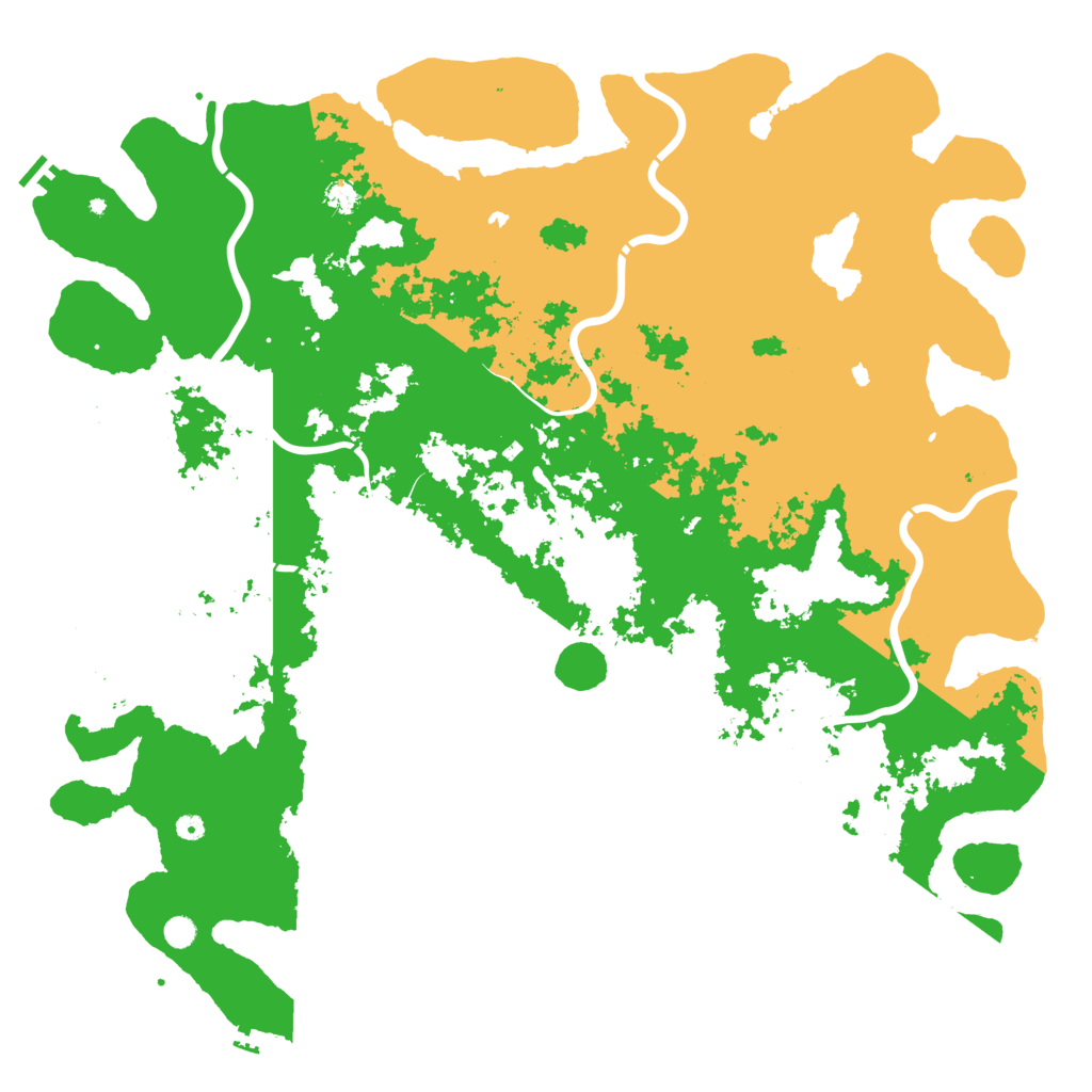 Biome Rust Map: Procedural Map, Size: 6000, Seed: 547853685