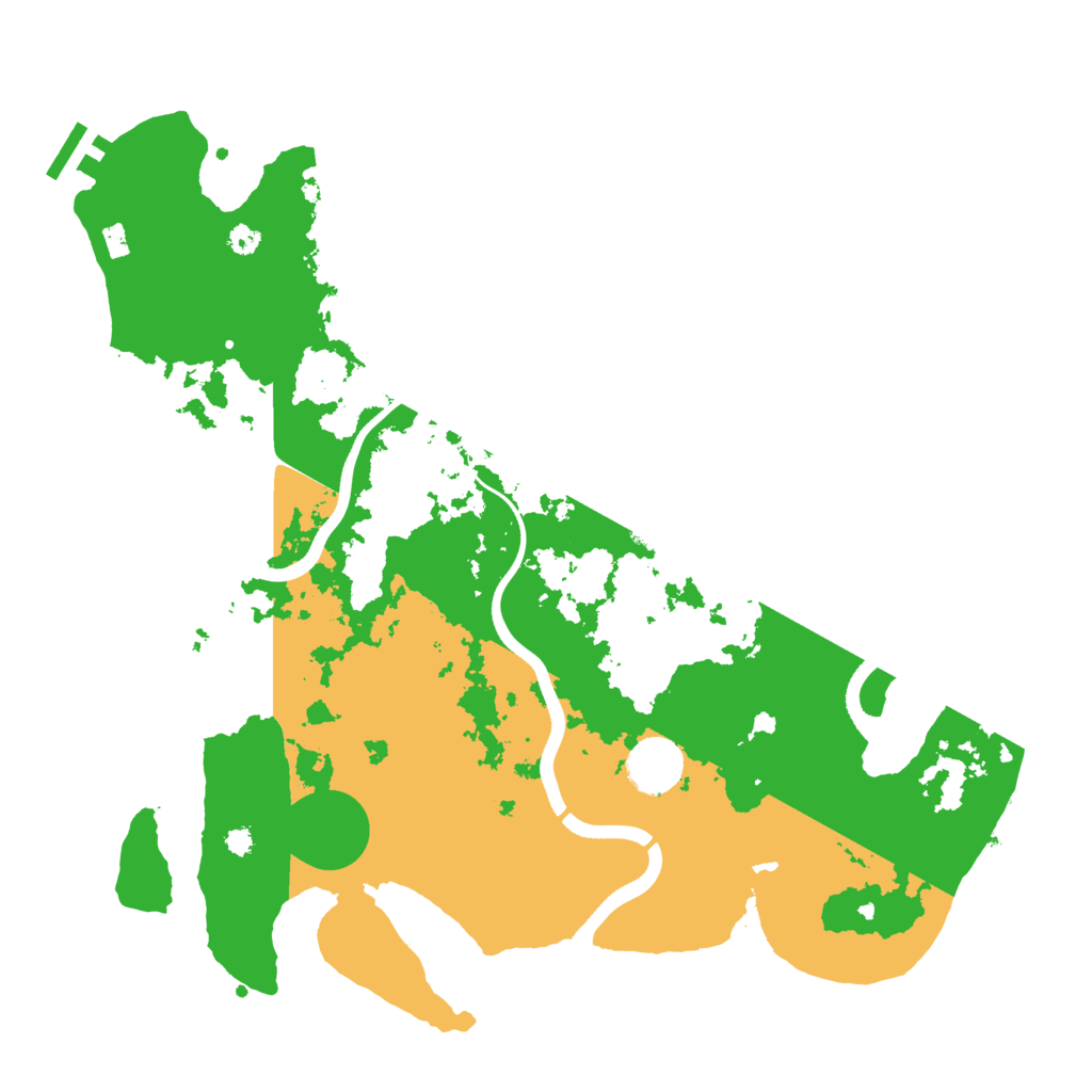 Biome Rust Map: Procedural Map, Size: 3600, Seed: 900032052