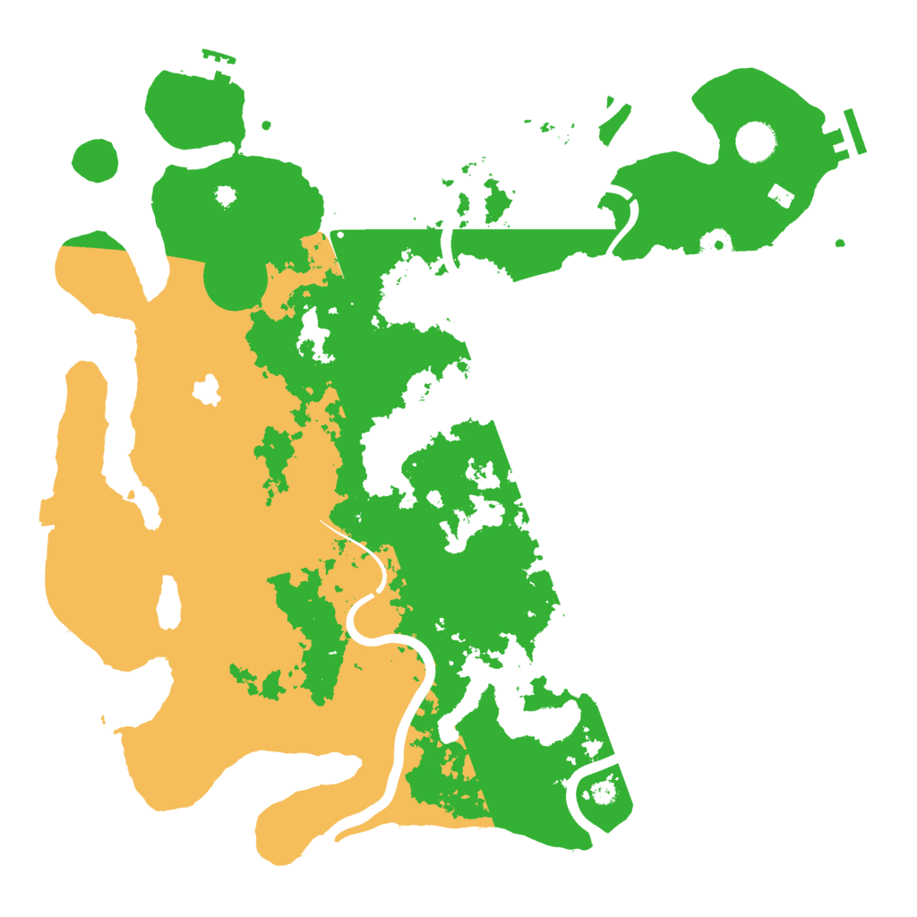 Biome Rust Map: Procedural Map, Size: 4000, Seed: 1546284144