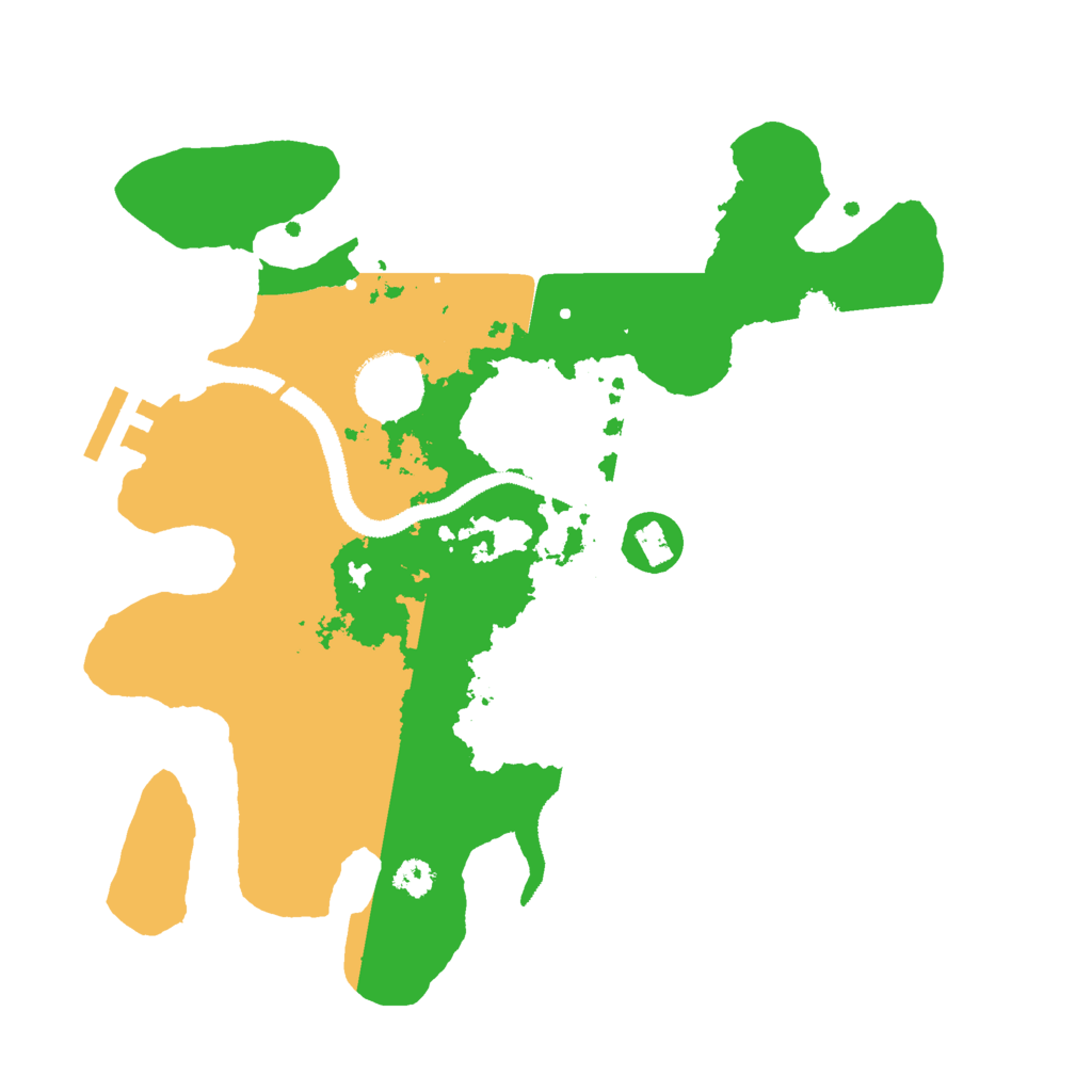 Biome Rust Map: Procedural Map, Size: 2900, Seed: 1778154231