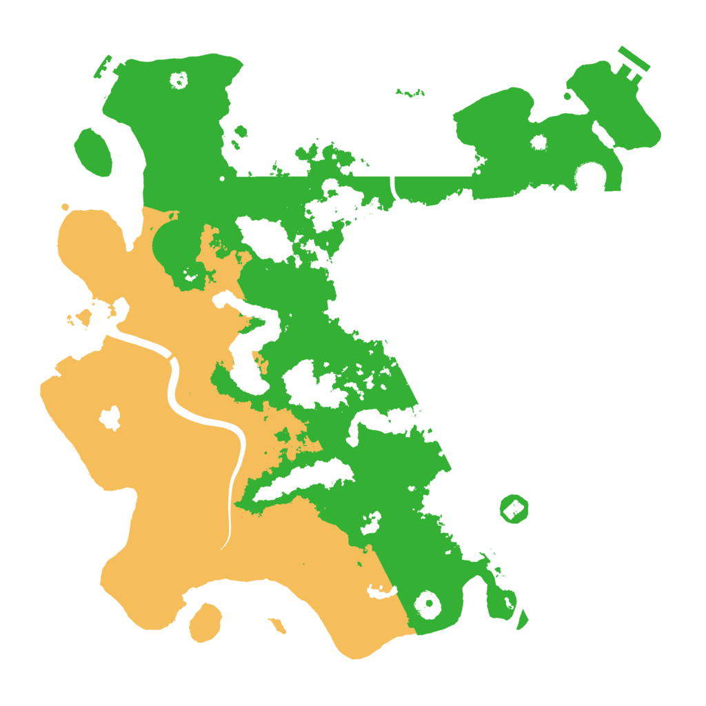 Biome Rust Map: Procedural Map, Size: 4000, Seed: 281180999