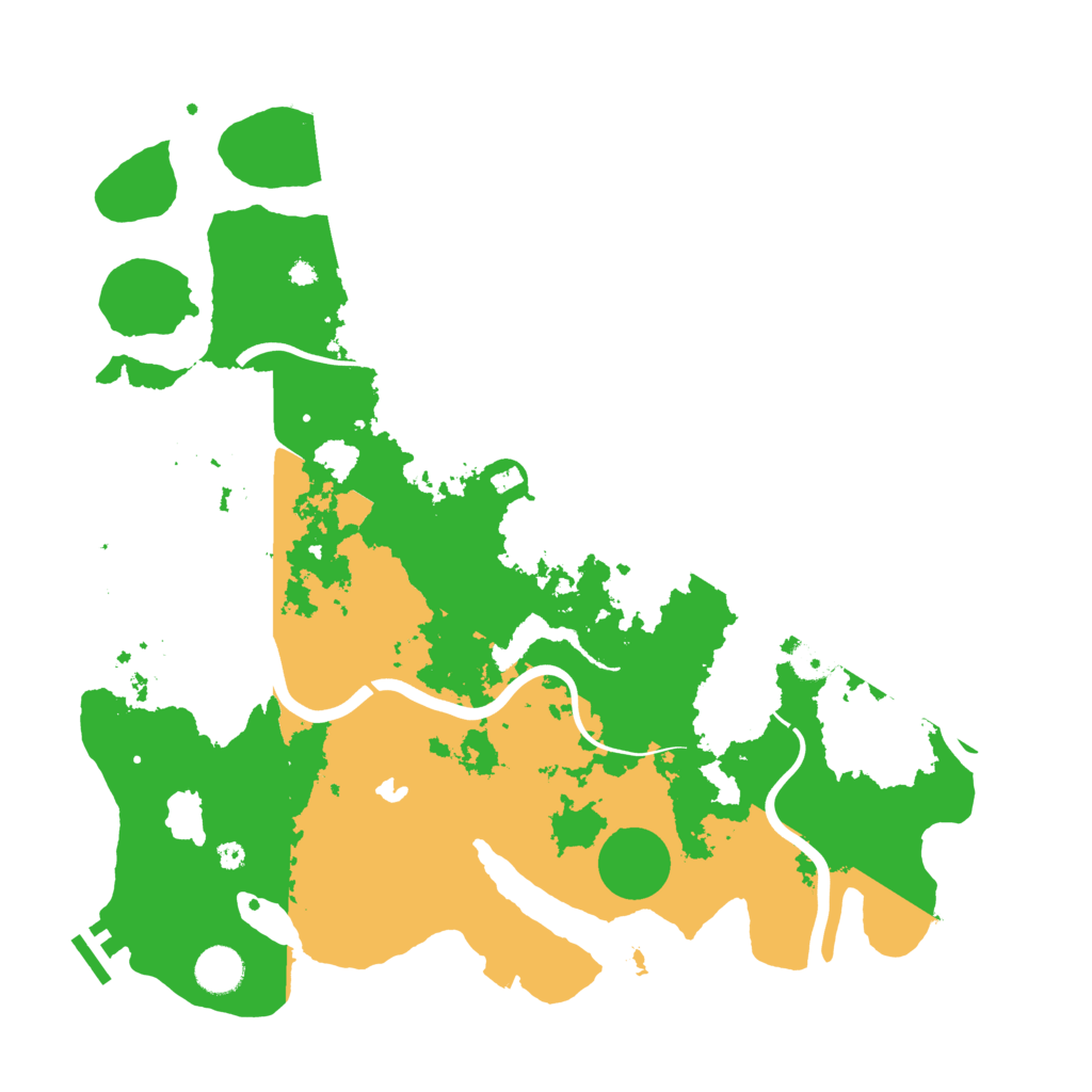 Biome Rust Map: Procedural Map, Size: 4000, Seed: 1468482