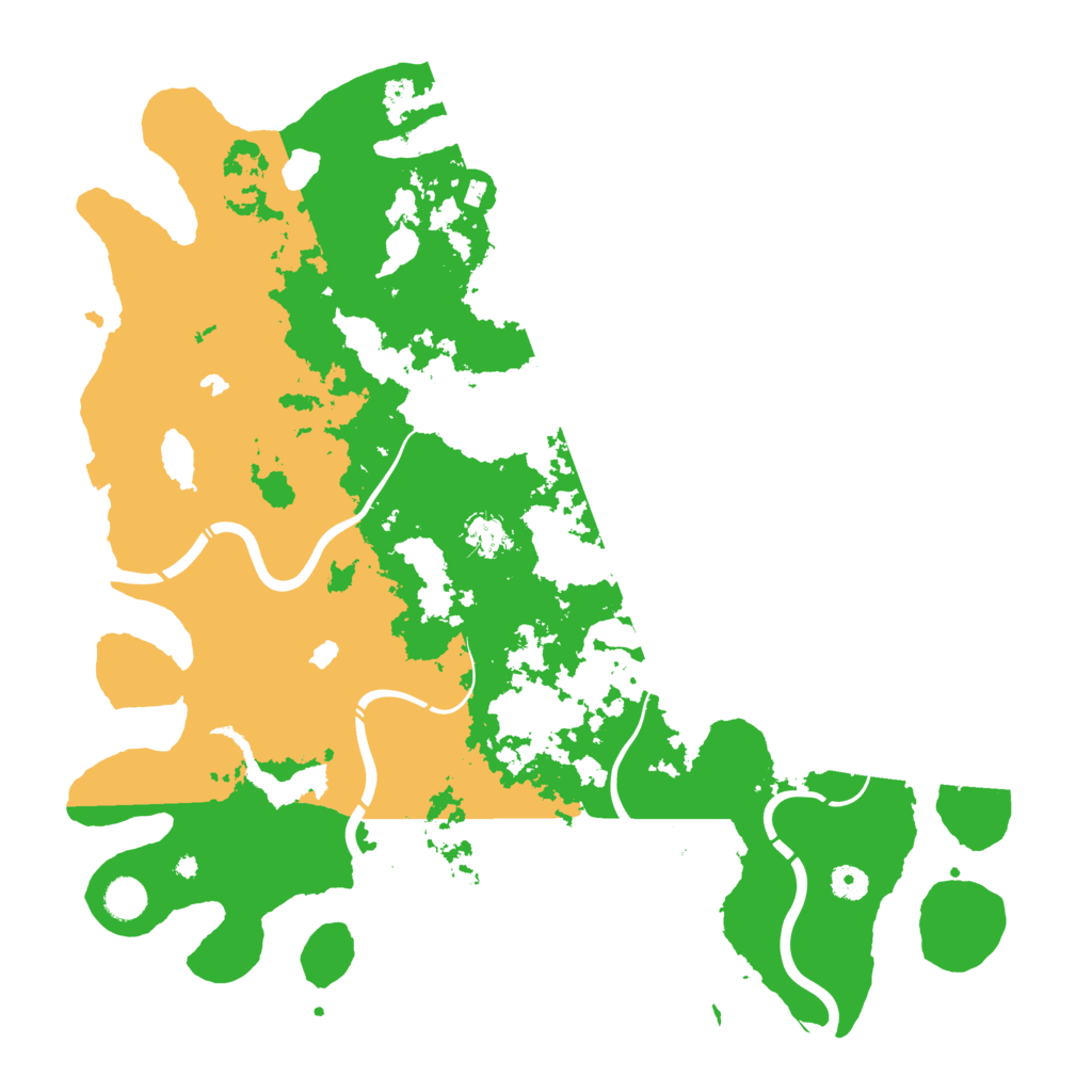 Biome Rust Map: Procedural Map, Size: 4500, Seed: 288106434