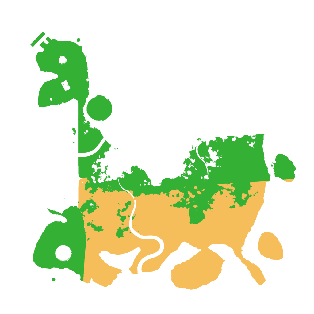 Biome Rust Map: Procedural Map, Size: 3500, Seed: 1871033976