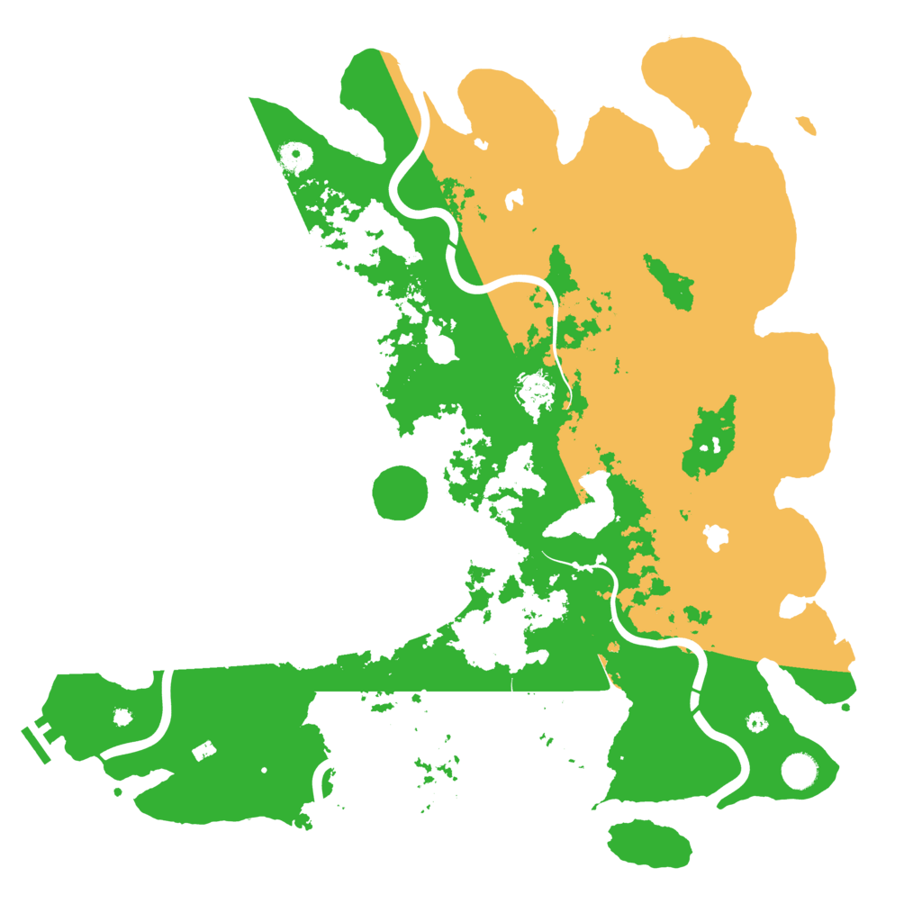 Biome Rust Map: Procedural Map, Size: 4500, Seed: 263981762
