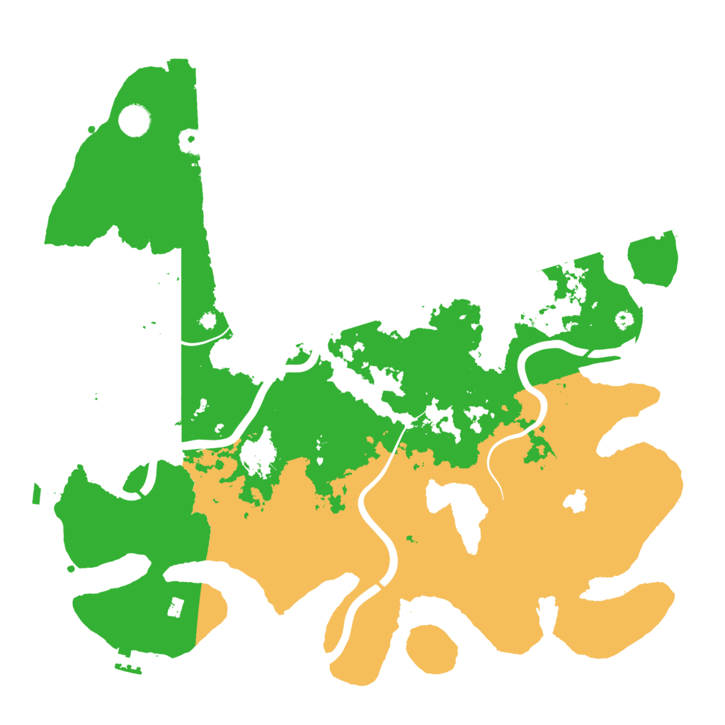 Biome Rust Map: Procedural Map, Size: 4000, Seed: 1181650429