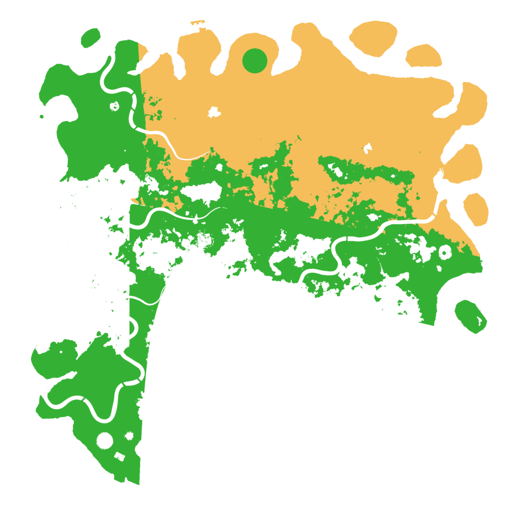 Biome Rust Map: Procedural Map, Size: 5500, Seed: 936776706