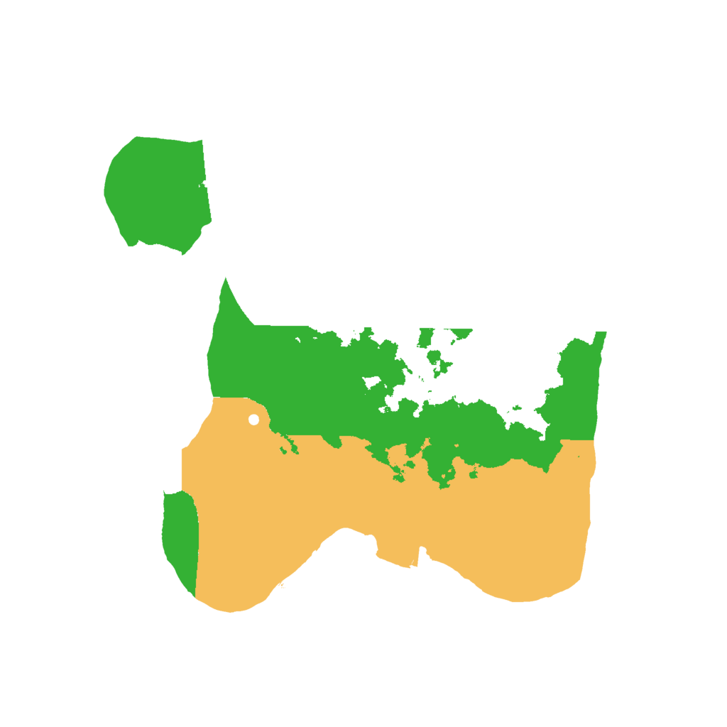 Biome Rust Map: Procedural Map, Size: 2000, Seed: 59247870